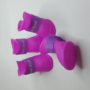 ⭐Host Pick!⭐Silicone pet booties, size Medium, new